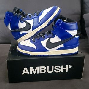 Nike dunk high x Ambush "deep royal"